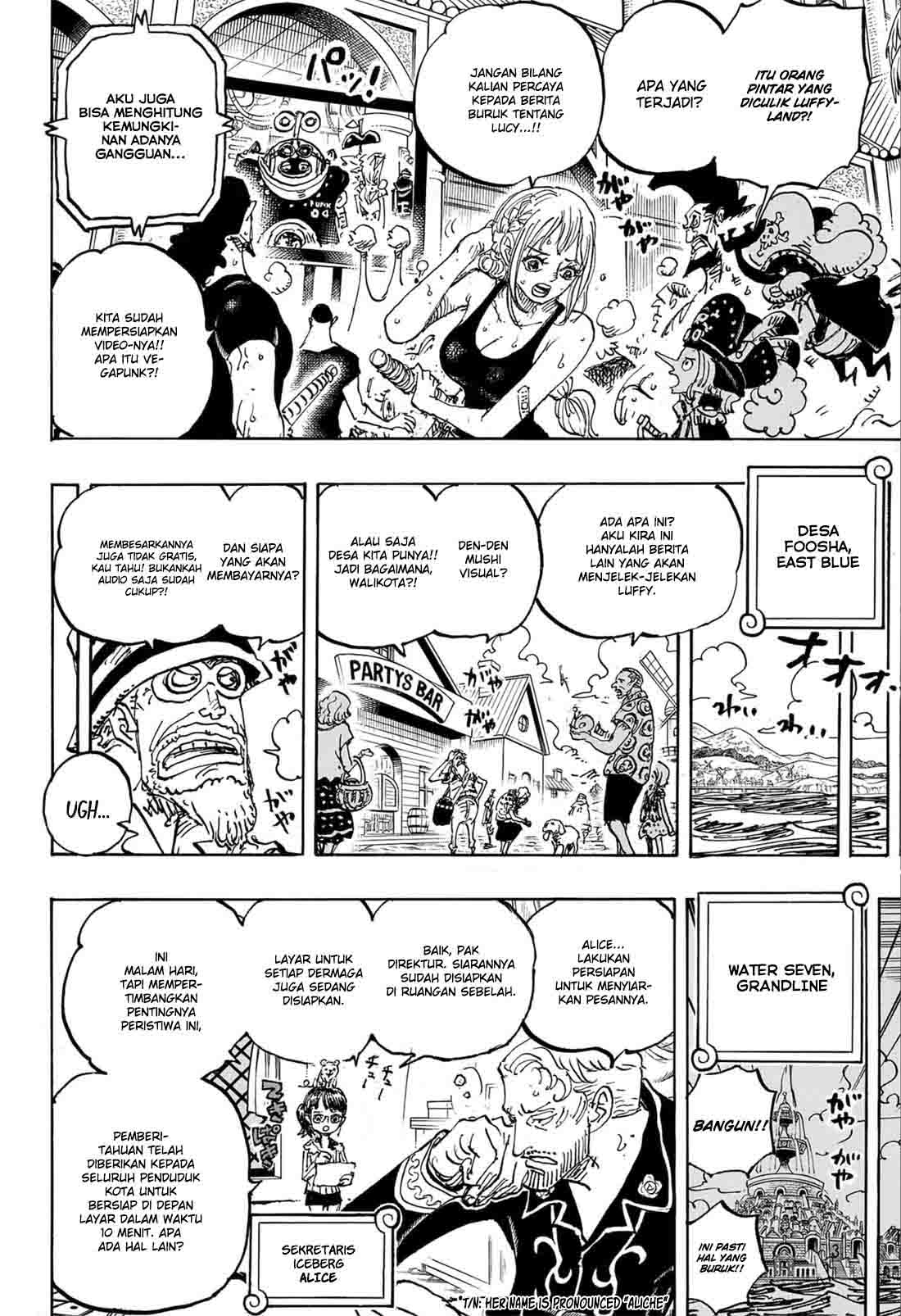 Baca manga komik One Piece Berwarna Bahasa Indonesia HD Chapter 1109